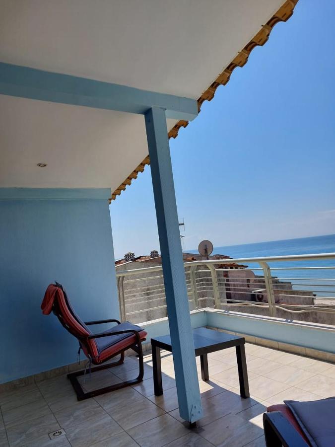 Apartment In Siviri Sea View Exteriér fotografie