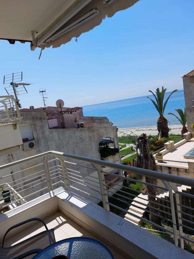 Apartment In Siviri Sea View Exteriér fotografie