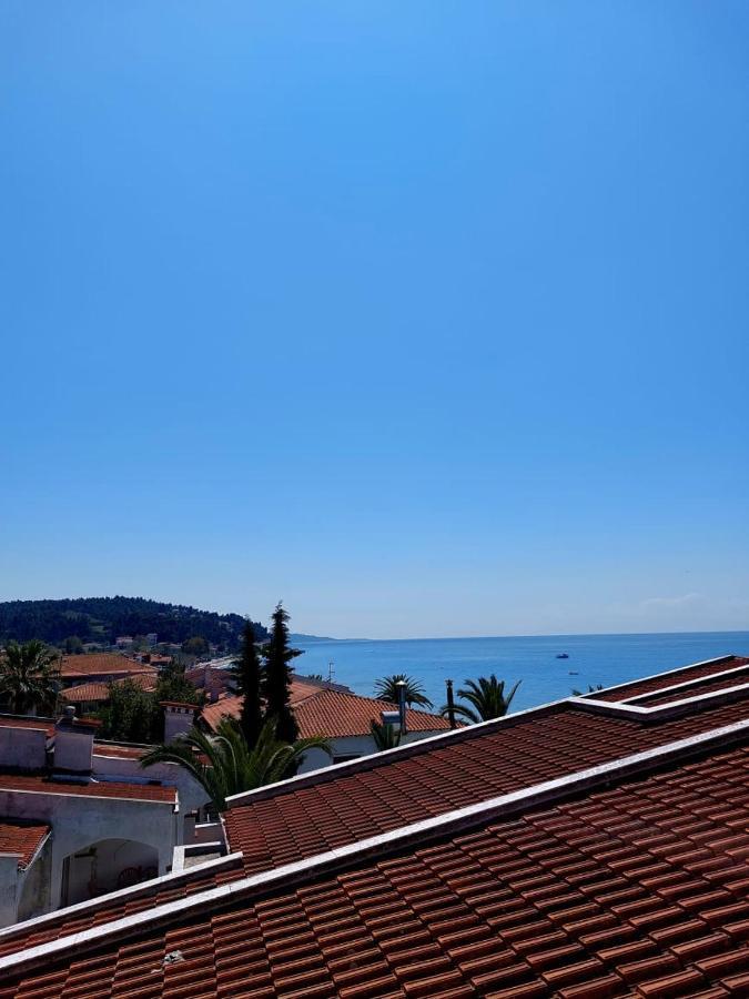 Apartment In Siviri Sea View Exteriér fotografie